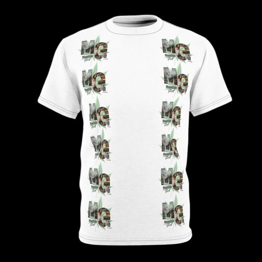 Iconic Bold Street Tee featuring the Mountain Girl strain
