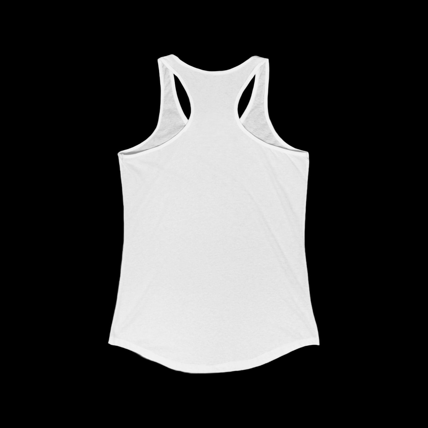 Incog Women's Racerback Tank Top featuring the Snowcap strain
