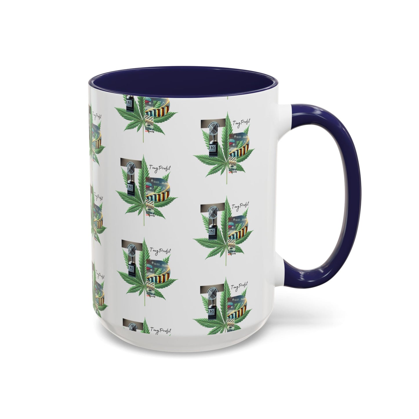 420Incog Big 'Ol Coffee Mug featuring the Tony Profit strain