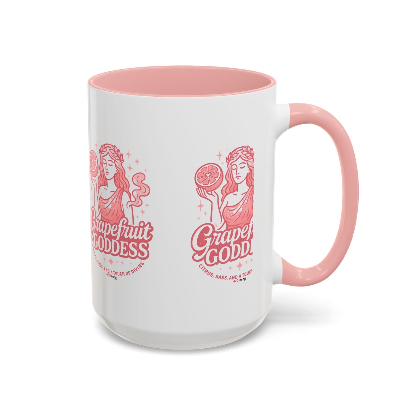 420Incog Big 'Ol Coffee Mug featuring the Grapefruit Goddess strain