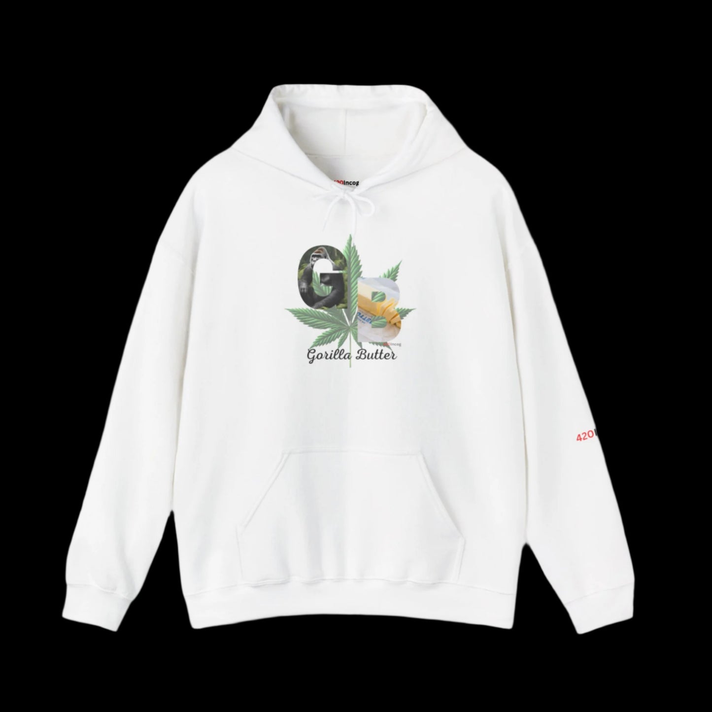 Iconic Graphic Sweatshirt featuring the Gorilla Butter strain