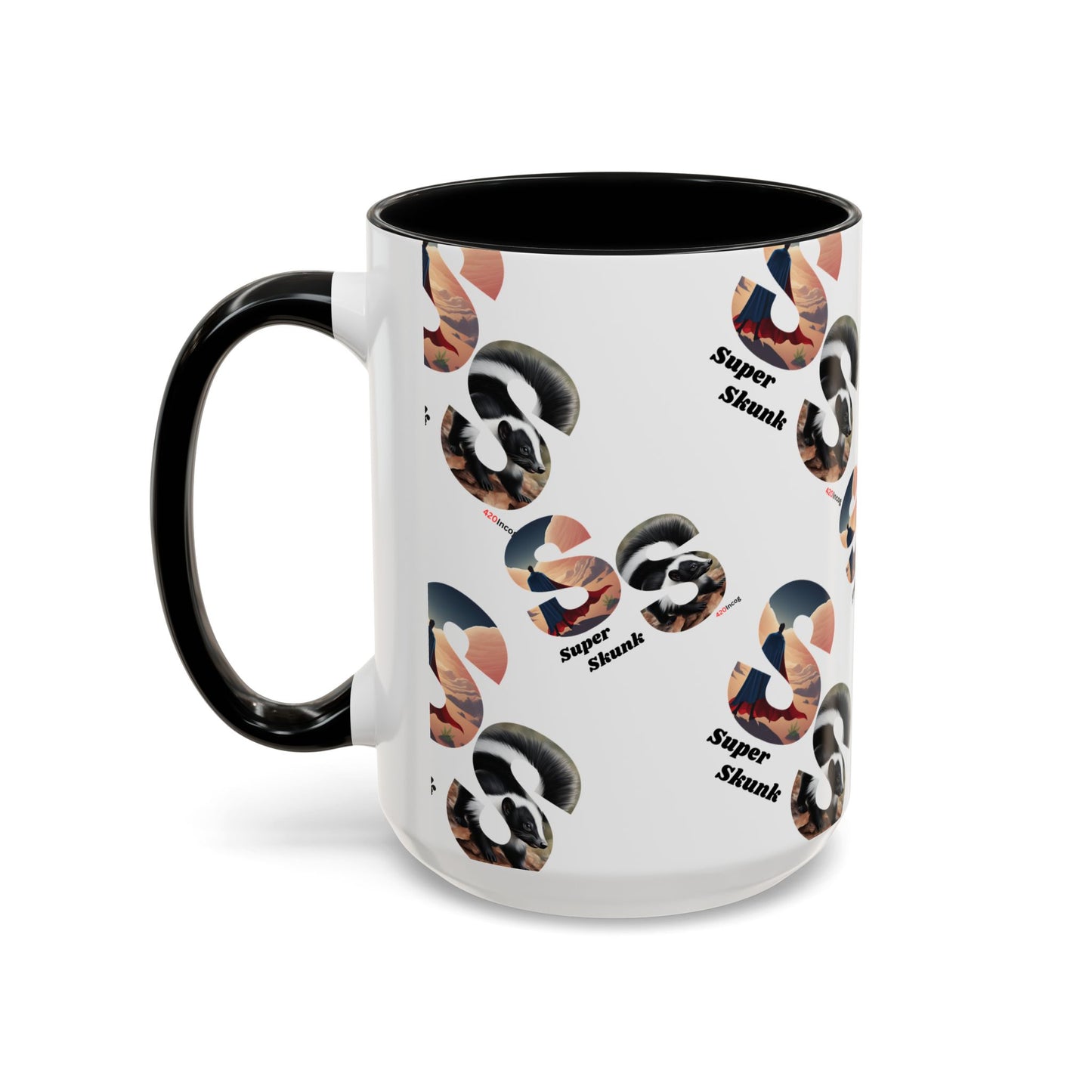 420Incog Big 'Ol Coffee Mug featuring the Super Skunk strain Incog