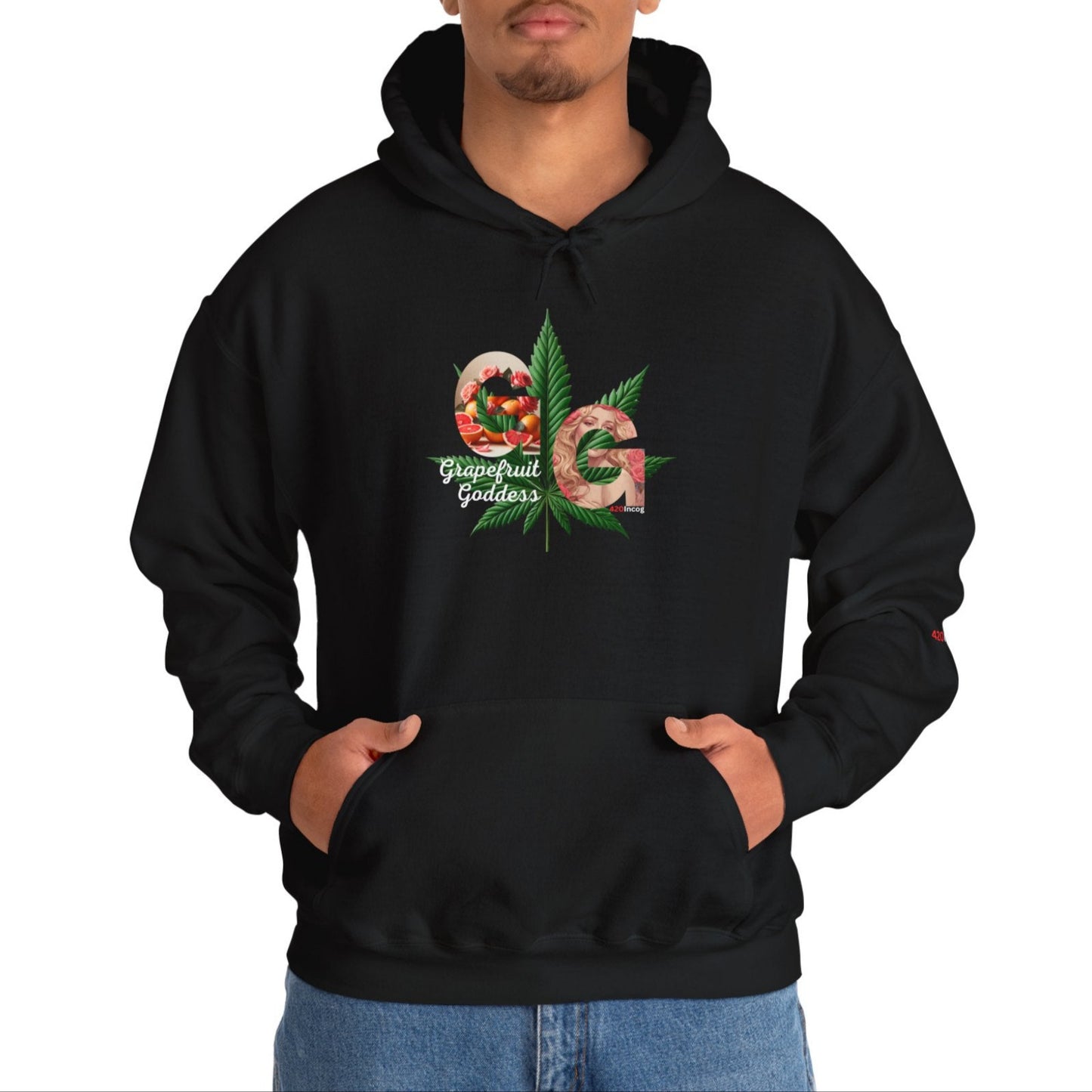 Iconic Graphic Sweatshirt featuring the Grapefruit Goddess strain v1.0