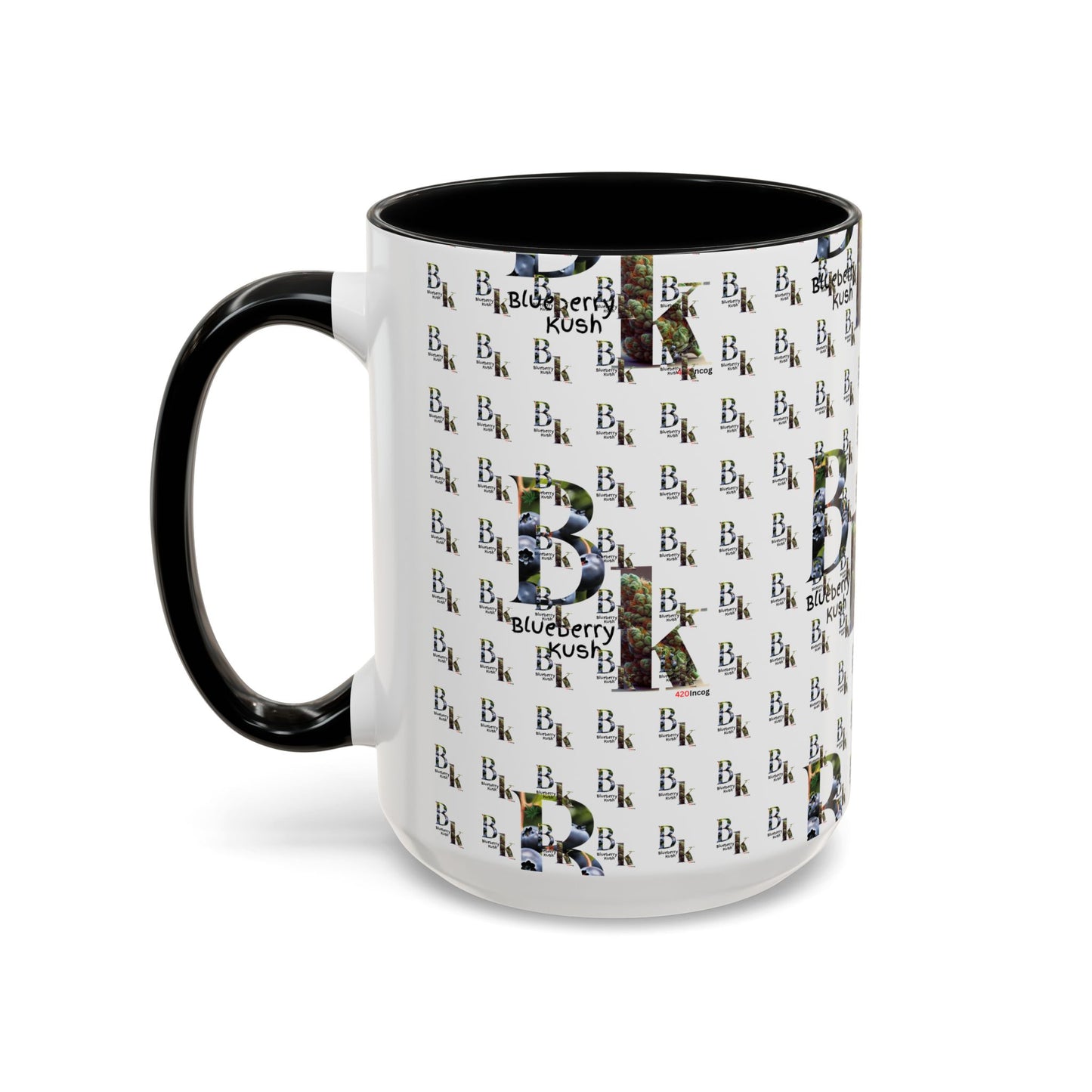 420Incog Big 'Ol Coffee Mug featuring the Blueberry Kush strain