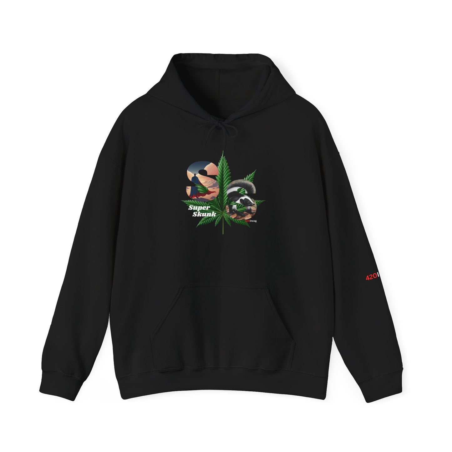 Iconic Graphic Sweatshirt featuring the Super Skunk strain