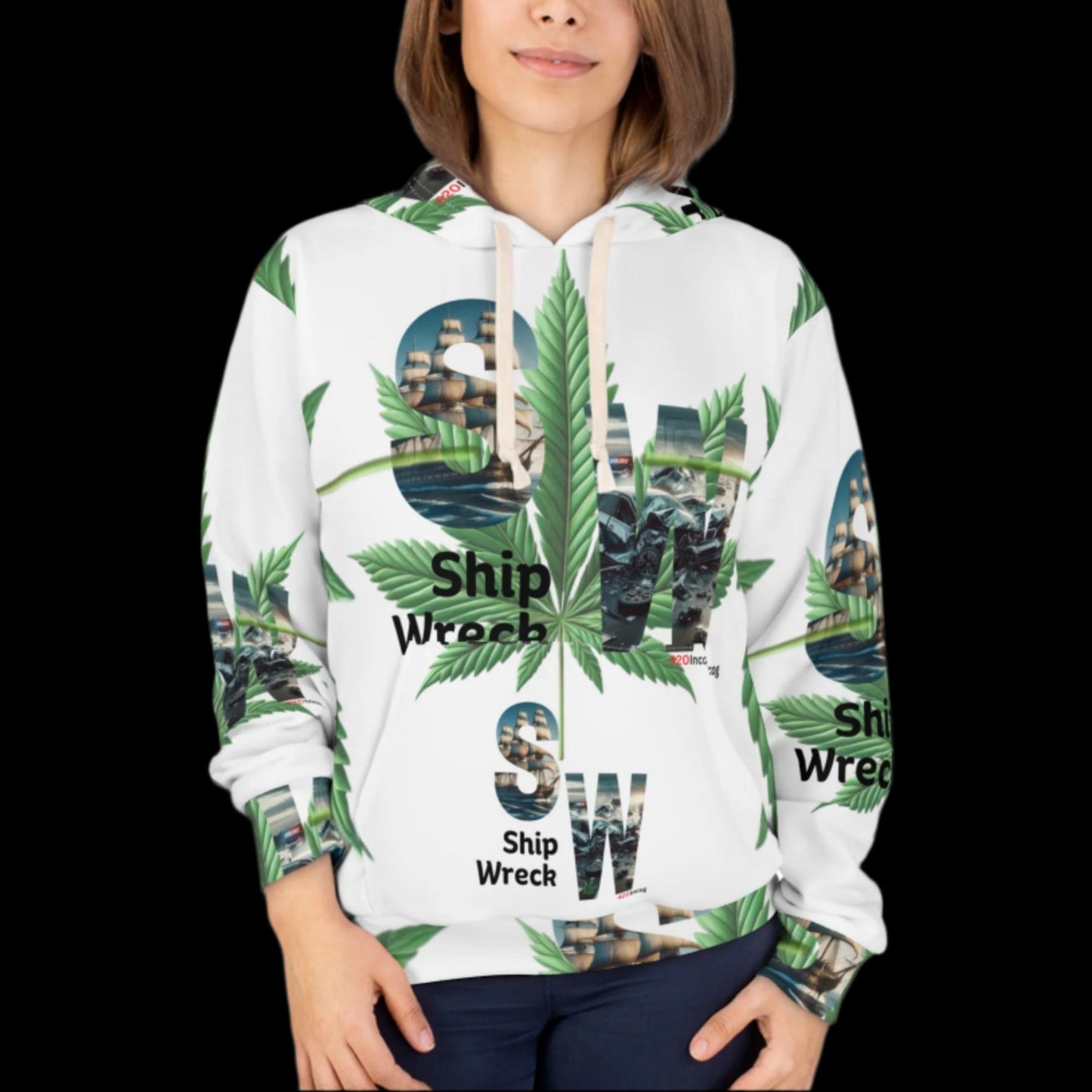 420 Signature Hoodie featuring the Shipwreck strain