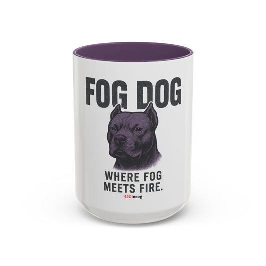 420Incog Big 'Ol Coffee Mug featuring the Fog Dog strain