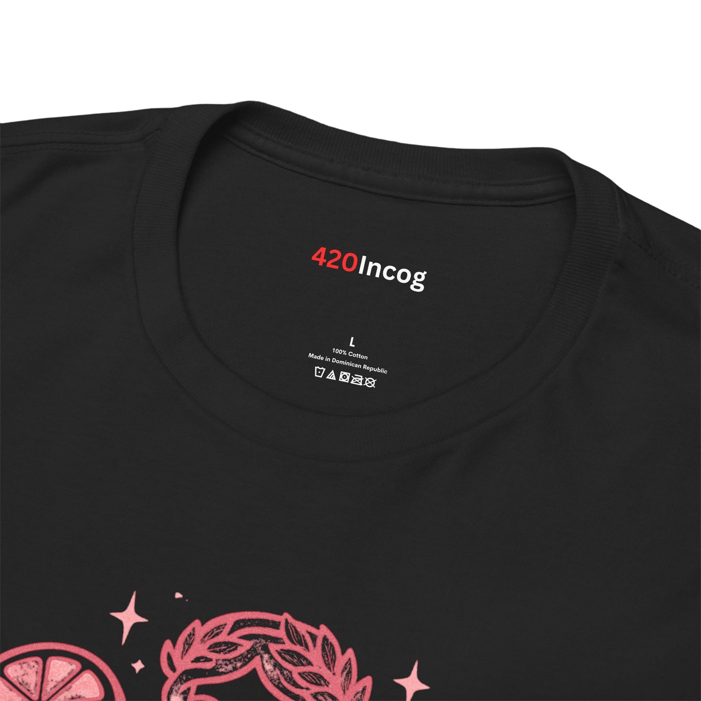 420Incog Funny Tee featuring the Grapefruit Goddess strain