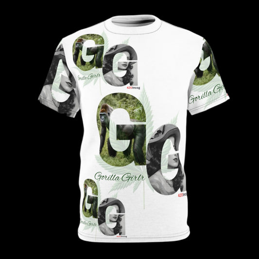 Iconic Bold Street Tee featuring the Gorilla Girl strain