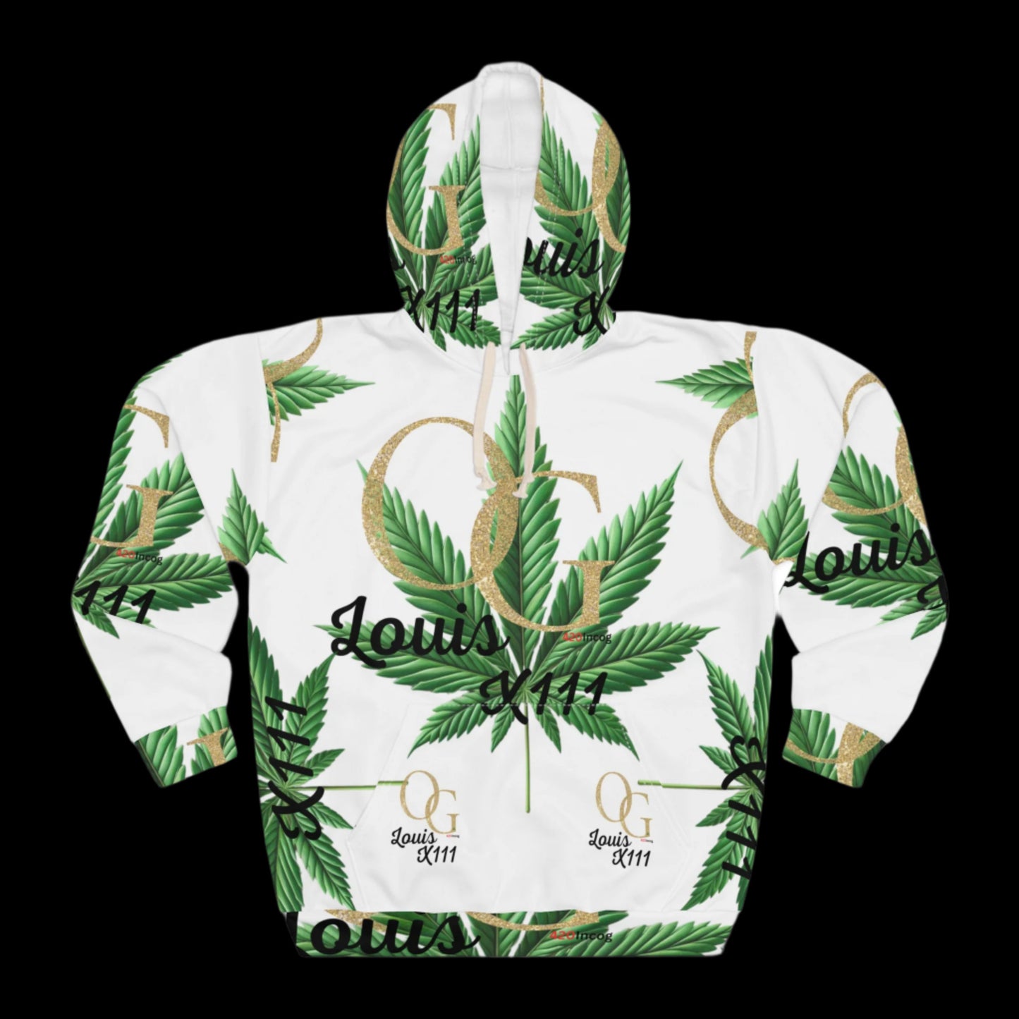 420 Signature Hoodie featuring the OG Louis XIII  strain v2.0