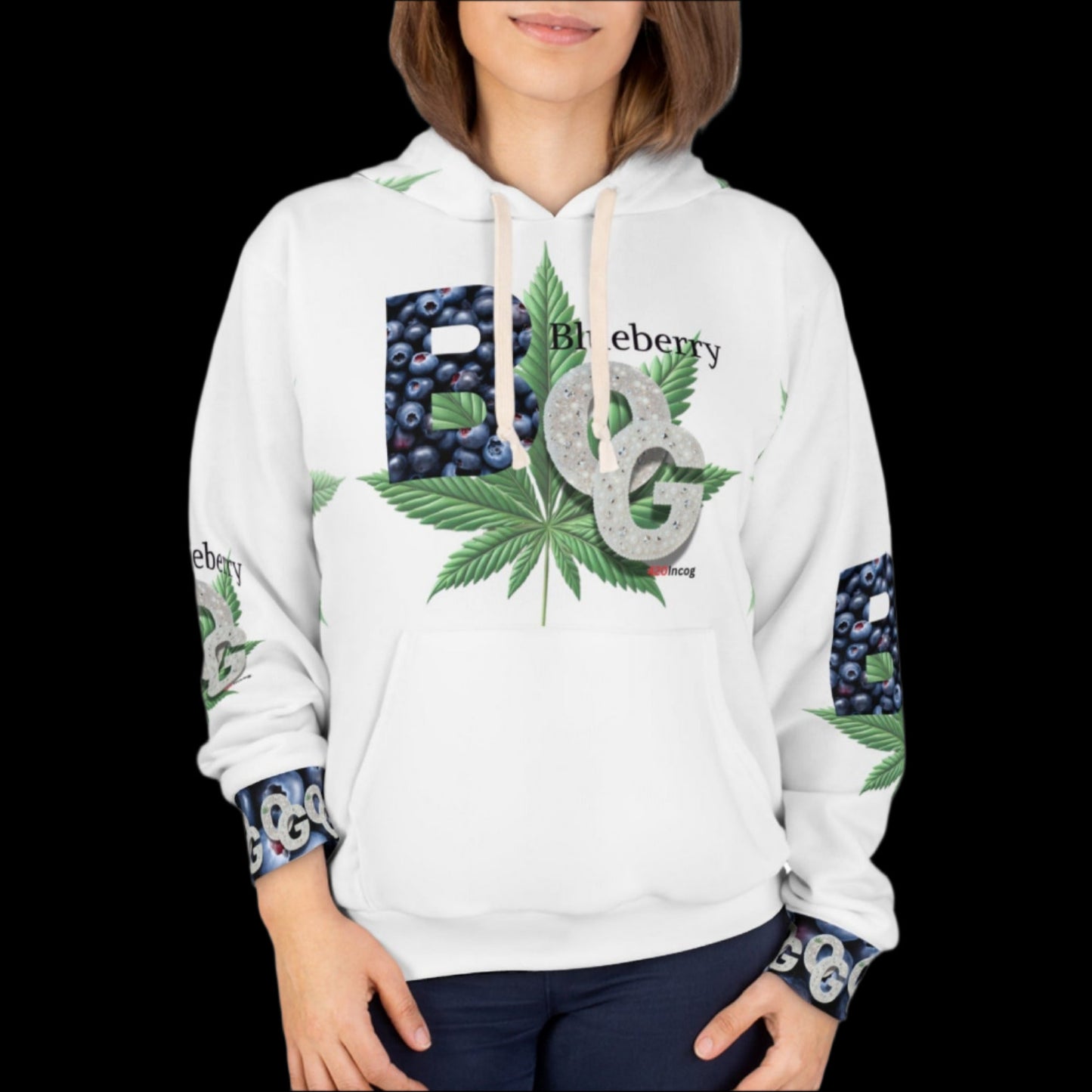 420 Signature Hoodie featuring the Blueberry OG v1.0 strain