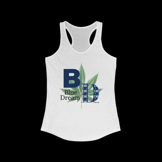 Iconic Women's Racerback with the Blue Dream v1.0