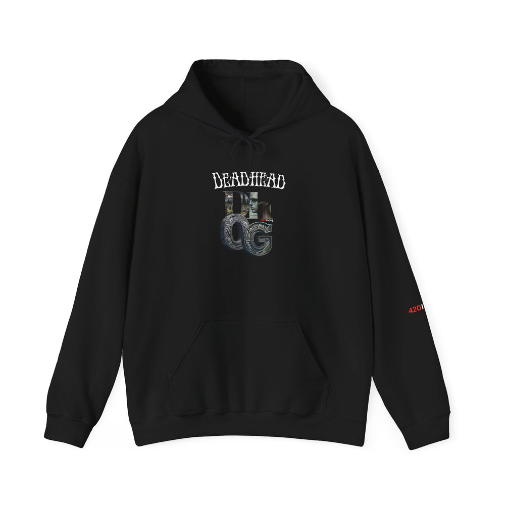 Incog Graphic Sweatshirt featuring the Deadhead OG strain