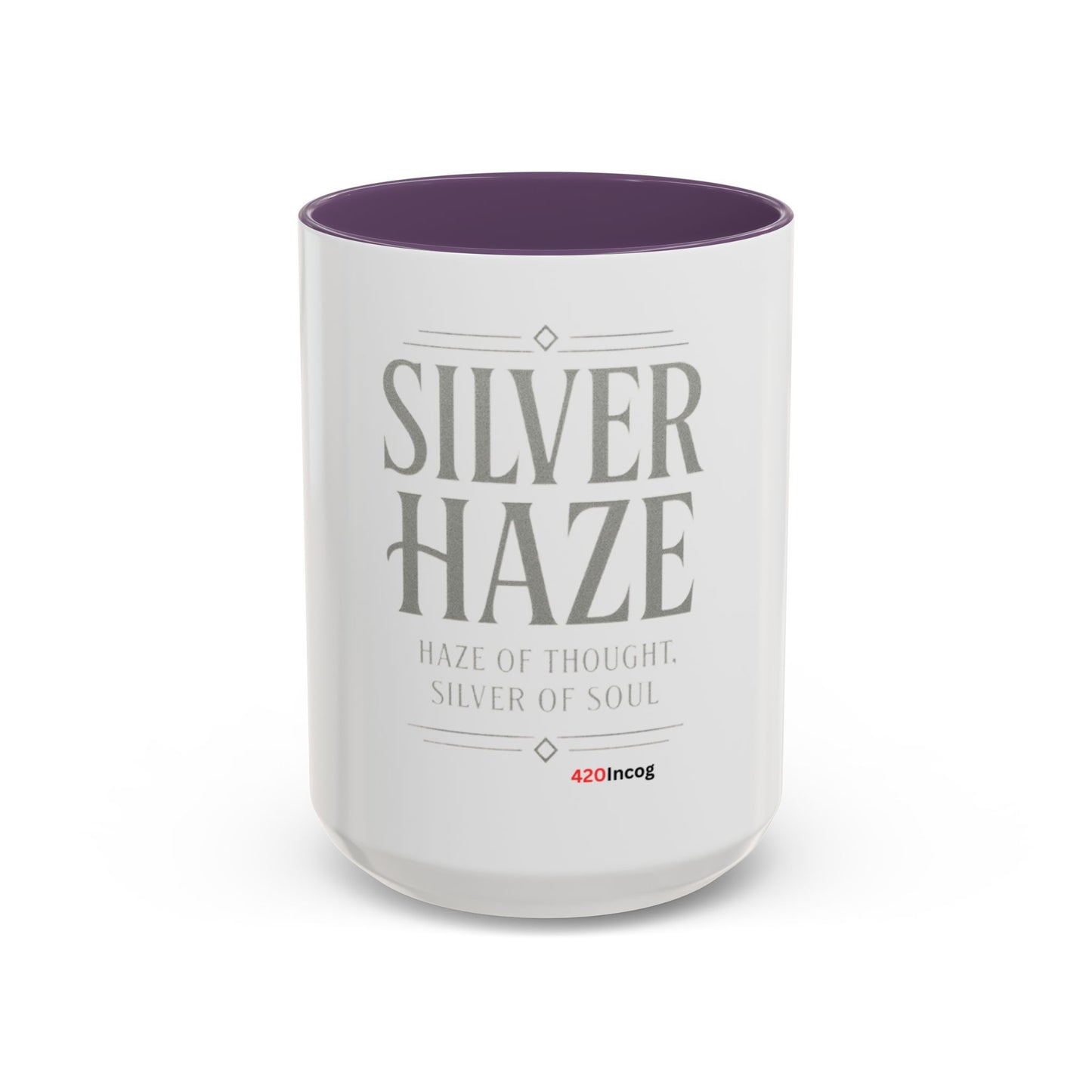 420Incog Big 'Ol Coffee Mug featuring the Silver Haze strain
