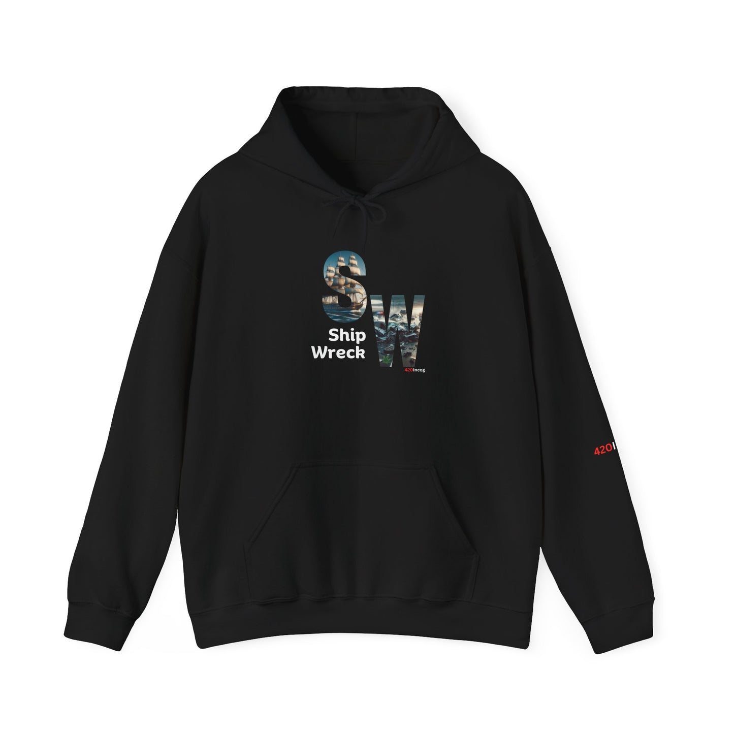 Incog Graphic Sweatshirt featuring the Shipwreck strain