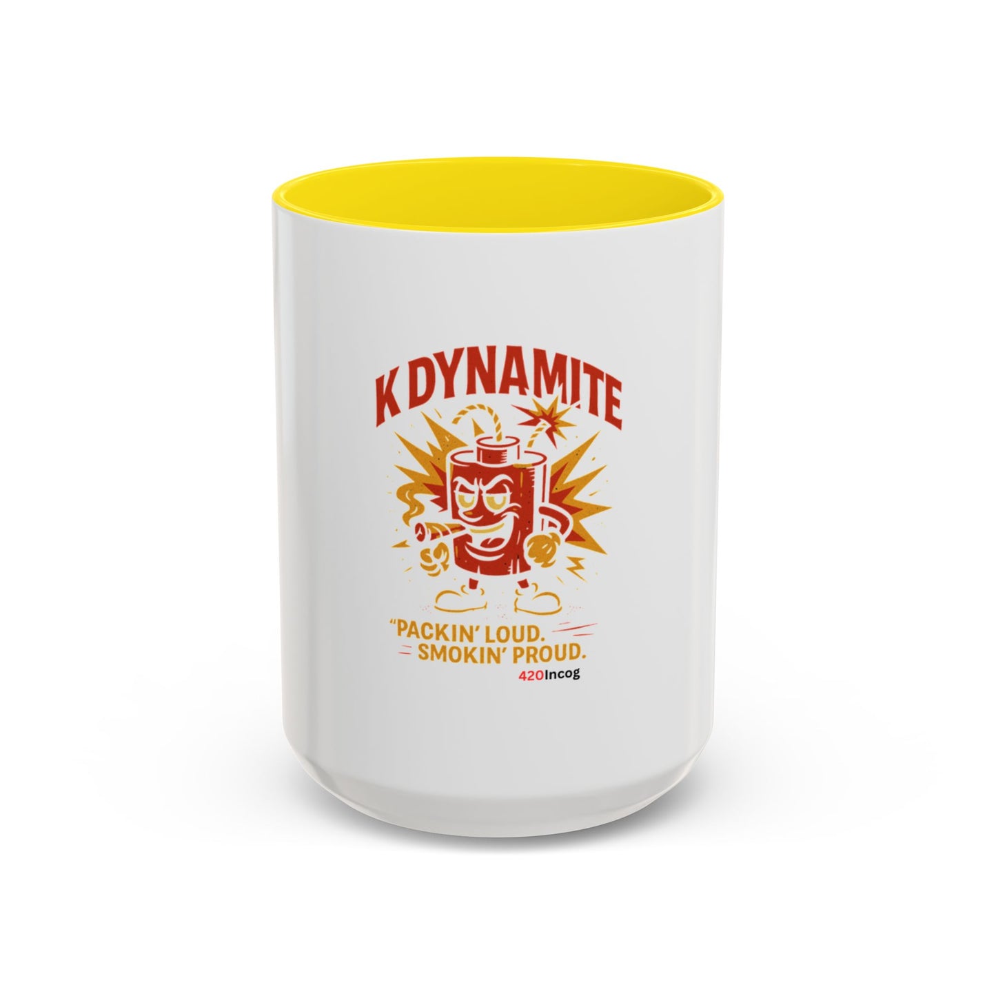 420Incog Big 'Ol Coffee Mug featuring the K Dynamite strain