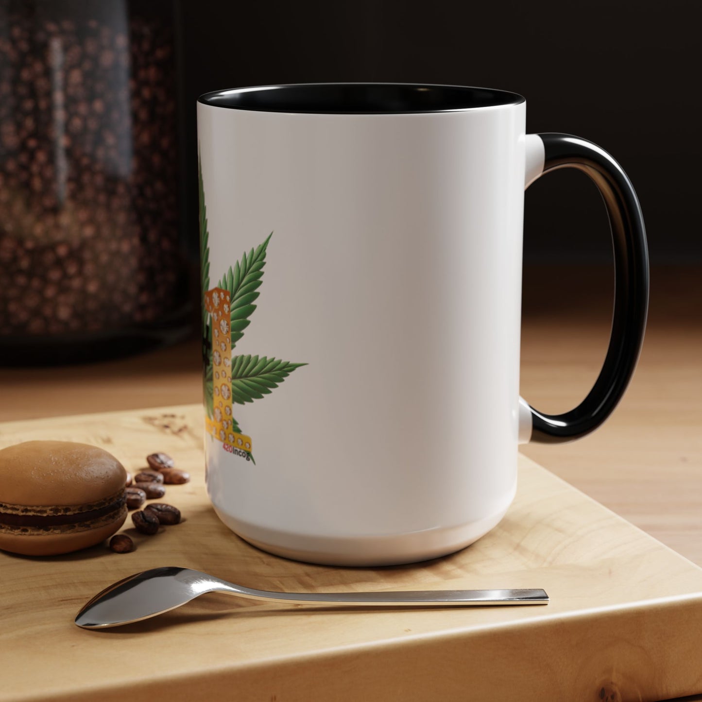 420Incog Big 'Ol Coffee Mug featuring the Skunk #1 strain