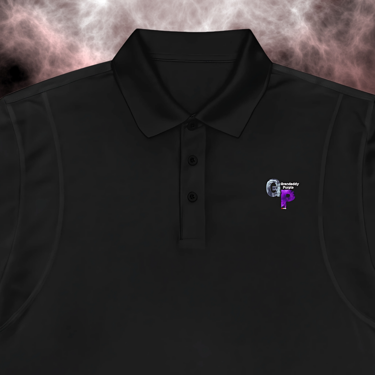 Incog Polo featuring the Grandaddy Purple strain