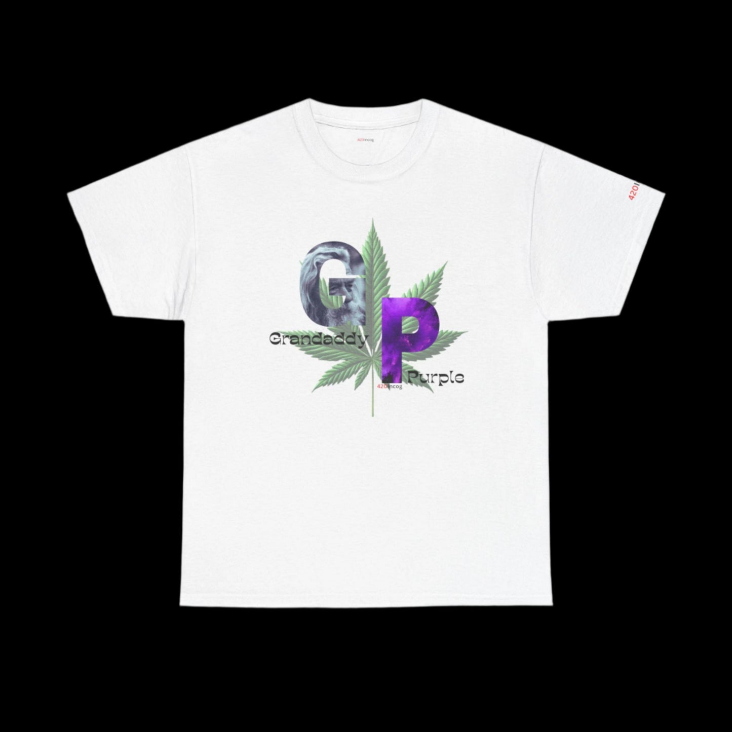 Iconic Graphic Tee featuring the Grandaddy Purple strain