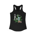 Iconic Women's Racerback with the Lady Liberty strain