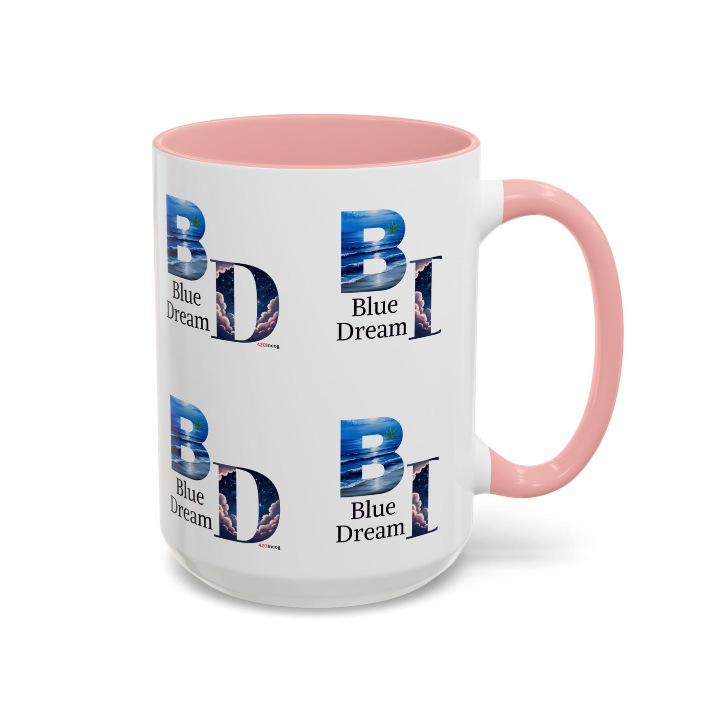 420Incog Big 'Ol Coffee Mug featuring the Blue Dream strain #1