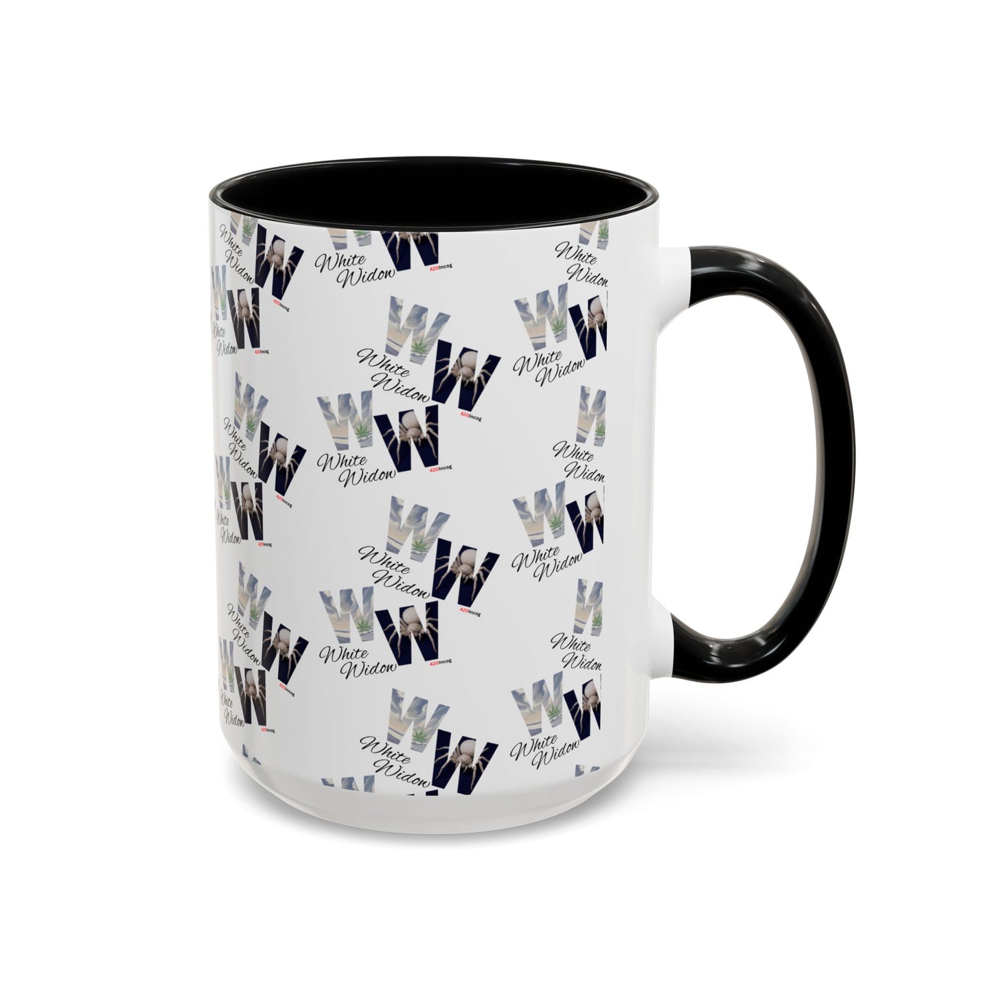 420Incog Big 'Ol Coffee Mug featuring the White Widdow strain #! incog