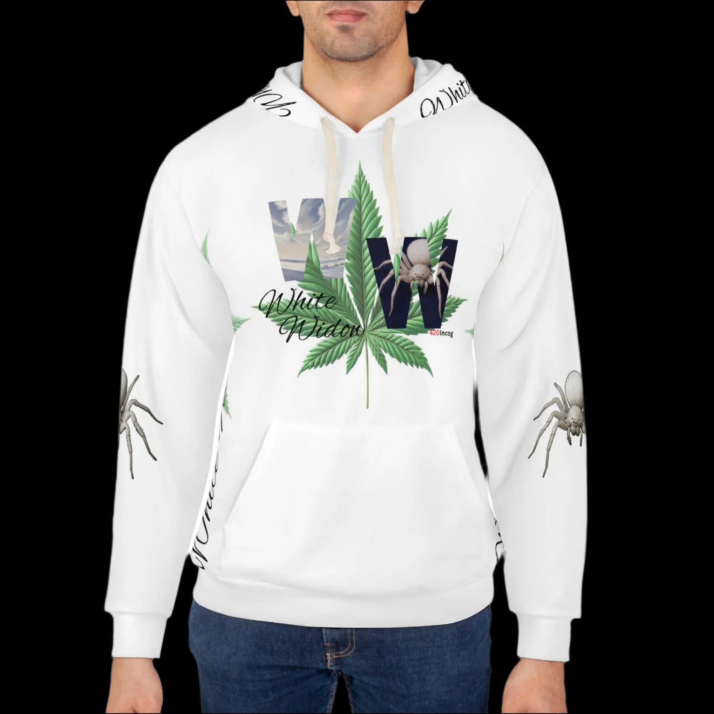 420 Signature Hoodie featuring the White Widow v1.1 strain