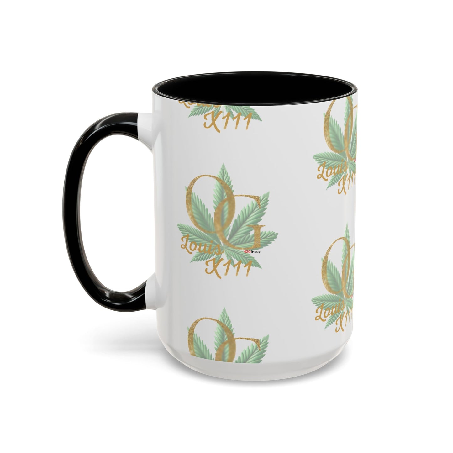 420Incog Big 'Ol Coffee Mug featuring the OG Louis X111 strain