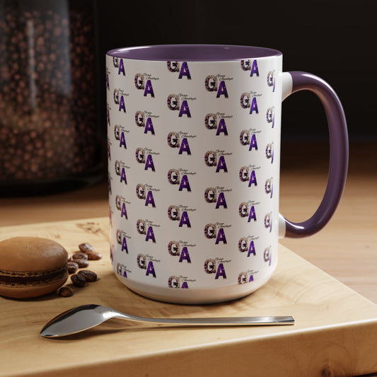 420Incog Big 'Ol Coffee Mug featuring the Grape Amethyst strain