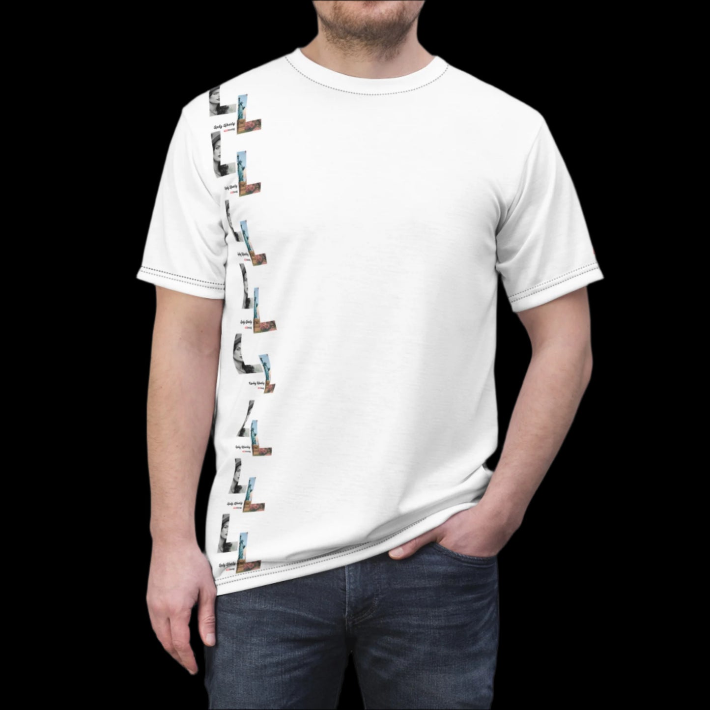 Incog Bold Street Tee featuring the Lady Liberty strain