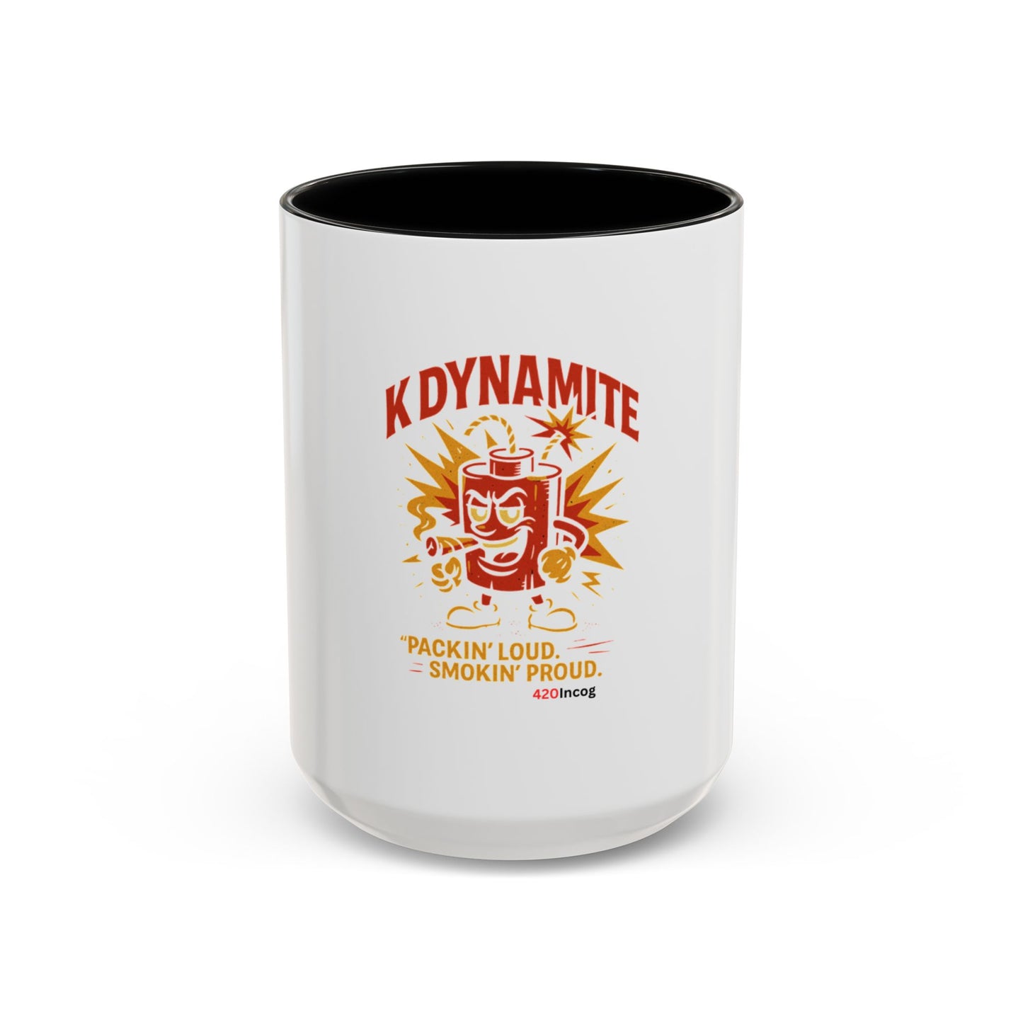 420Incog Big 'Ol Coffee Mug featuring the K Dynamite strain