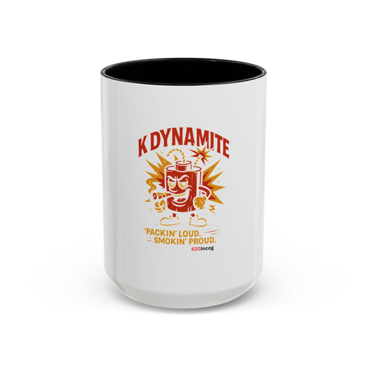 420Incog Big 'Ol Coffee Mug featuring the K Dynamite strain