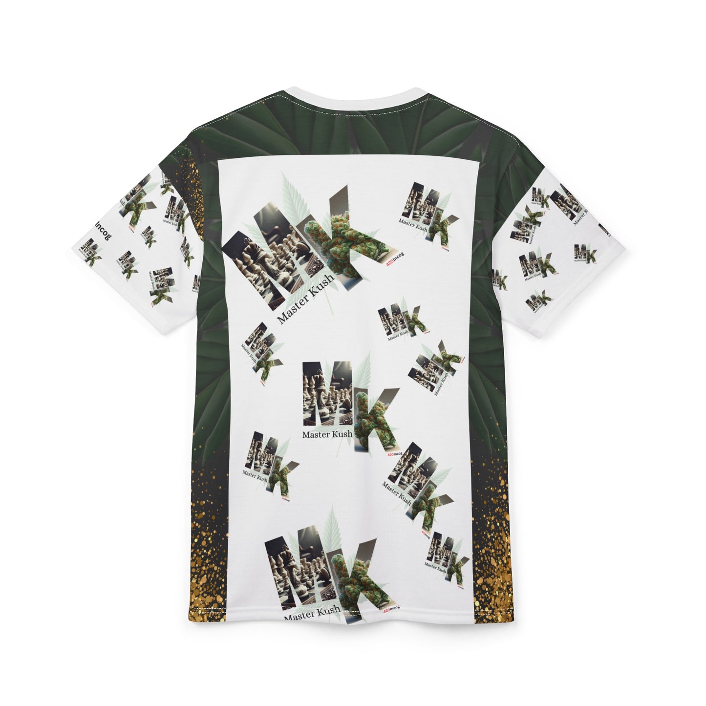 Iconic Bold Street Tee featuring the Master Kush (Chess) strain