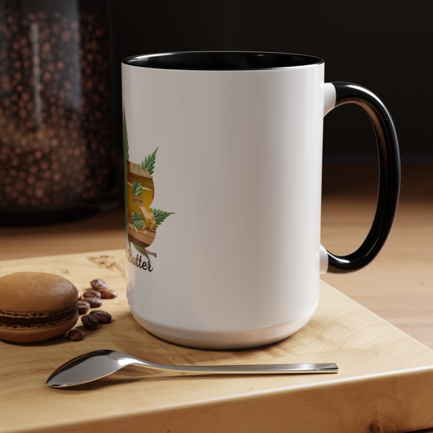 420Incog Big 'Ol Coffee Mug featuring the Gorilla Butter strain