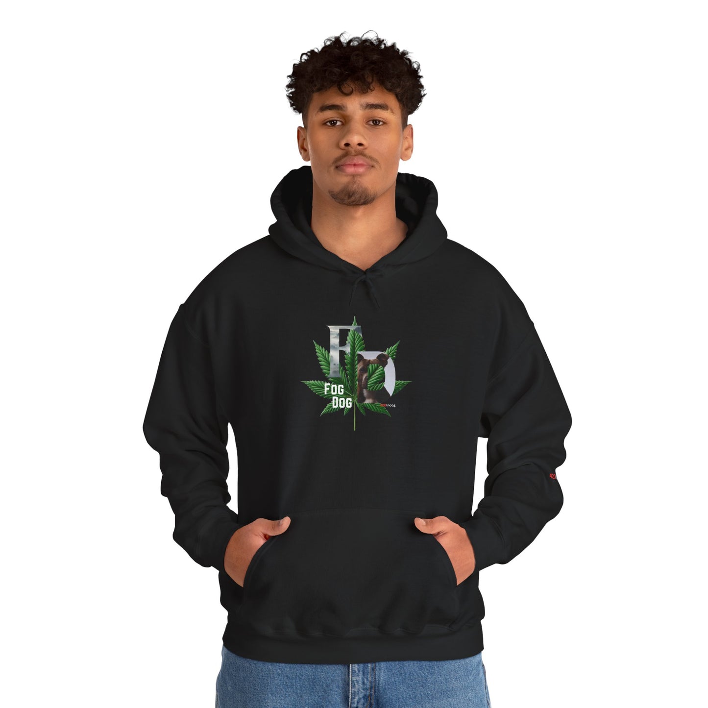 Iconic Graphic Sweatshirt featuring the Fog Dog strain