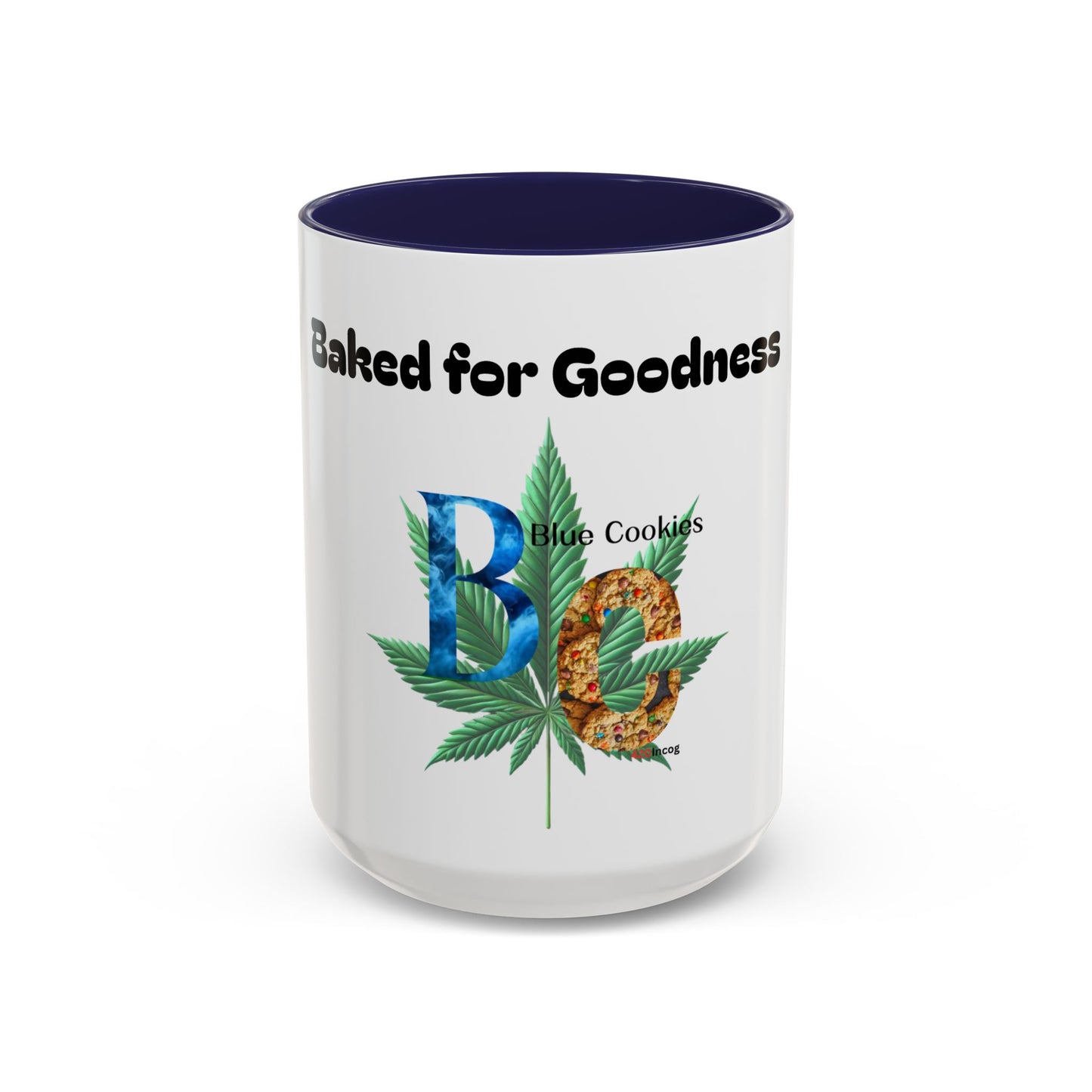 420Incog Big 'Ol Coffee Mug featuring the Blue Cookies strain