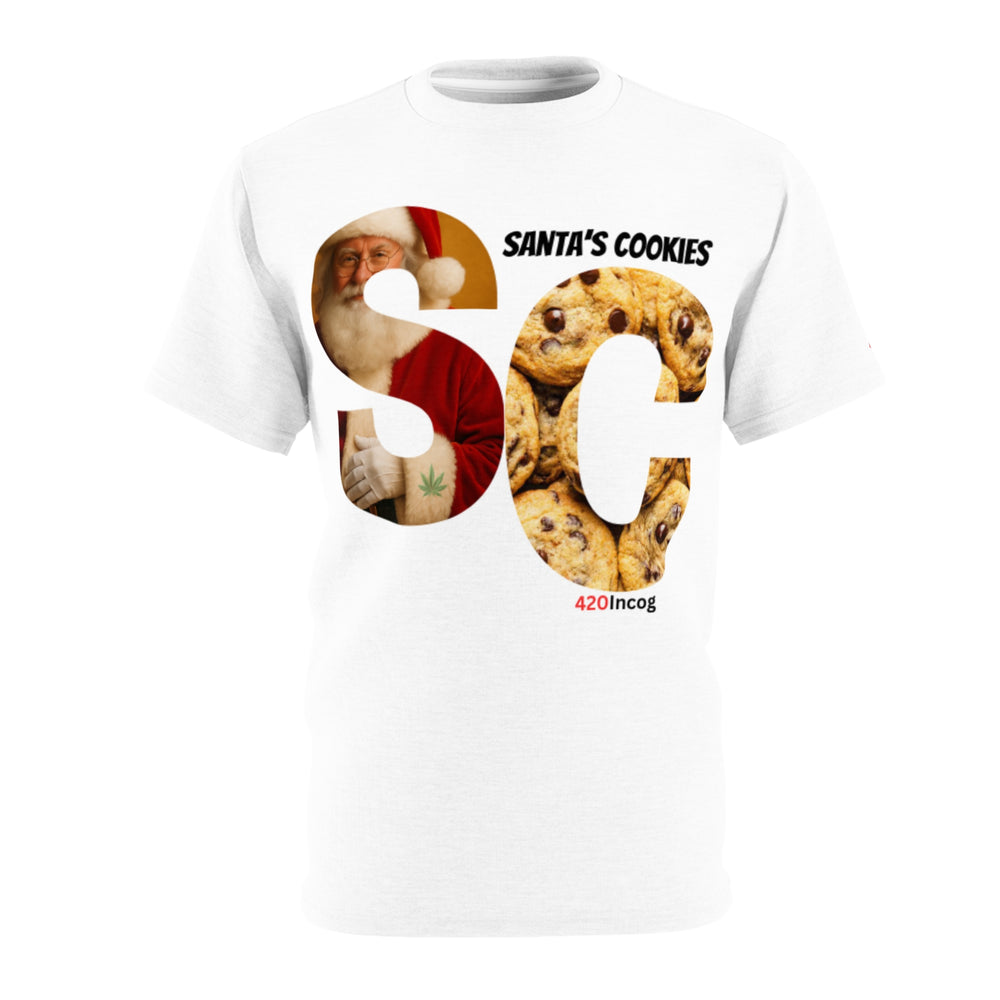 Street Tee featuring the Santas Cookies strain