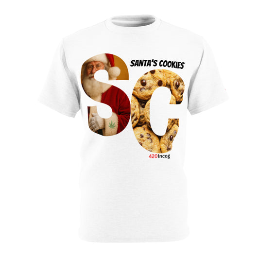 Street Tee featuring the Santas Cookies strain