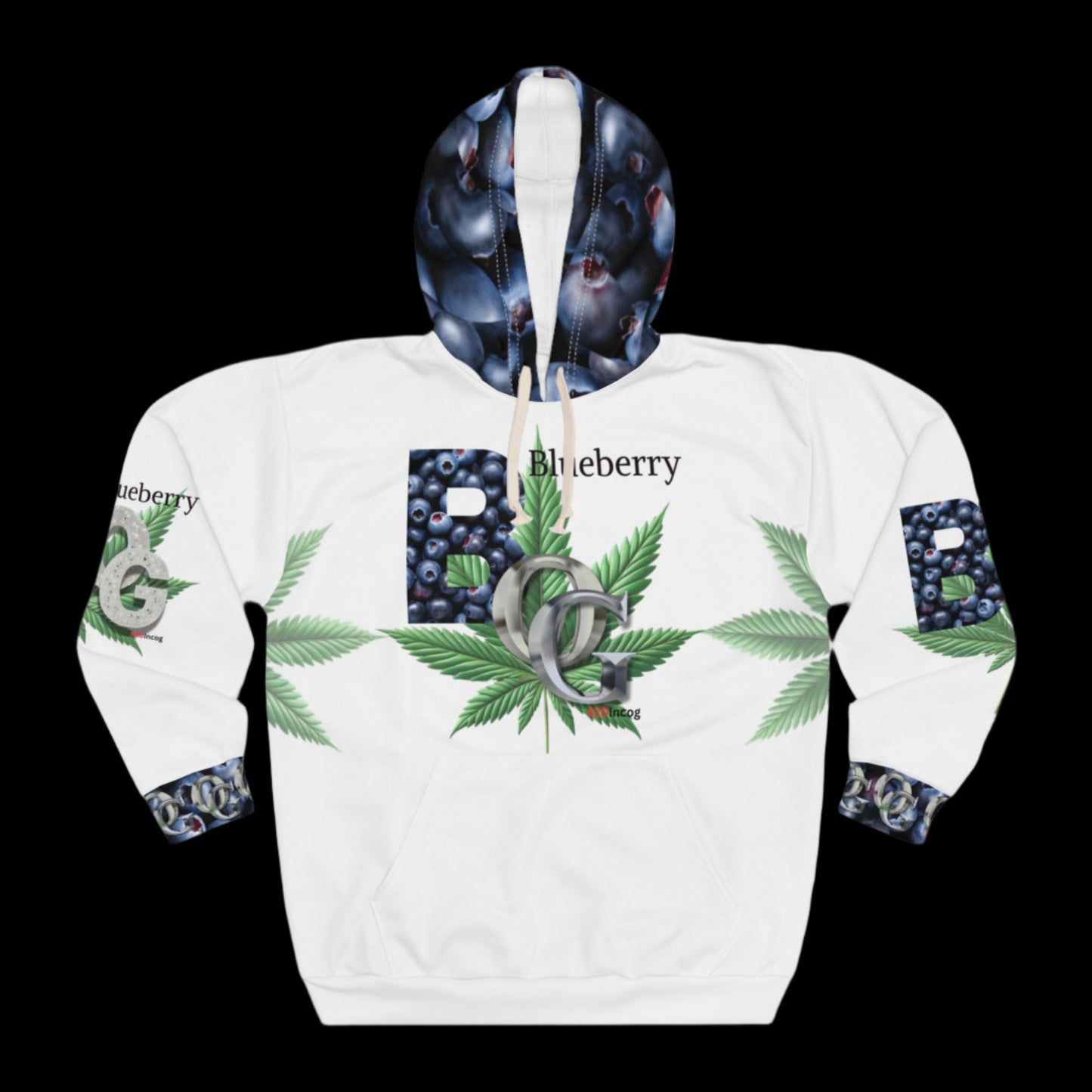 420 Signature Hoodie featuring the Blueberry OG v1.1 strain