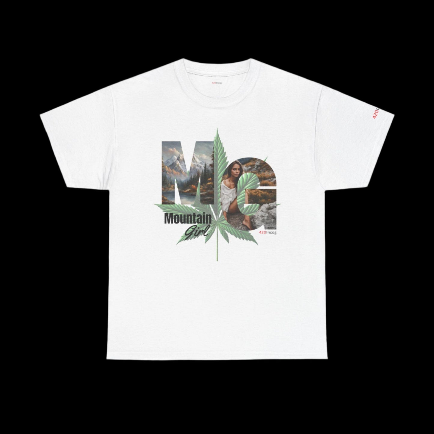 Iconic Graphic Tee featuring the Mountain Girl strain