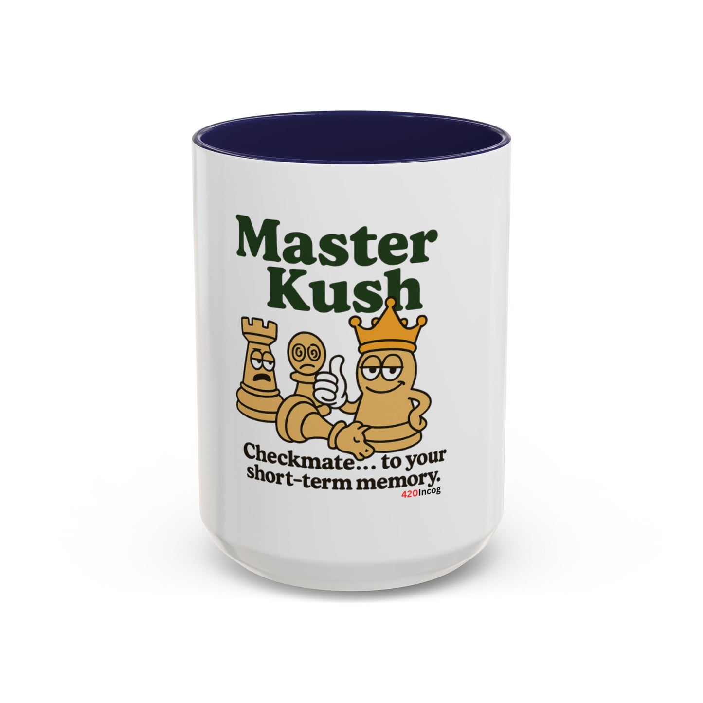 420Incog Big 'Ol Coffee Mug featuring the Master Kush strain