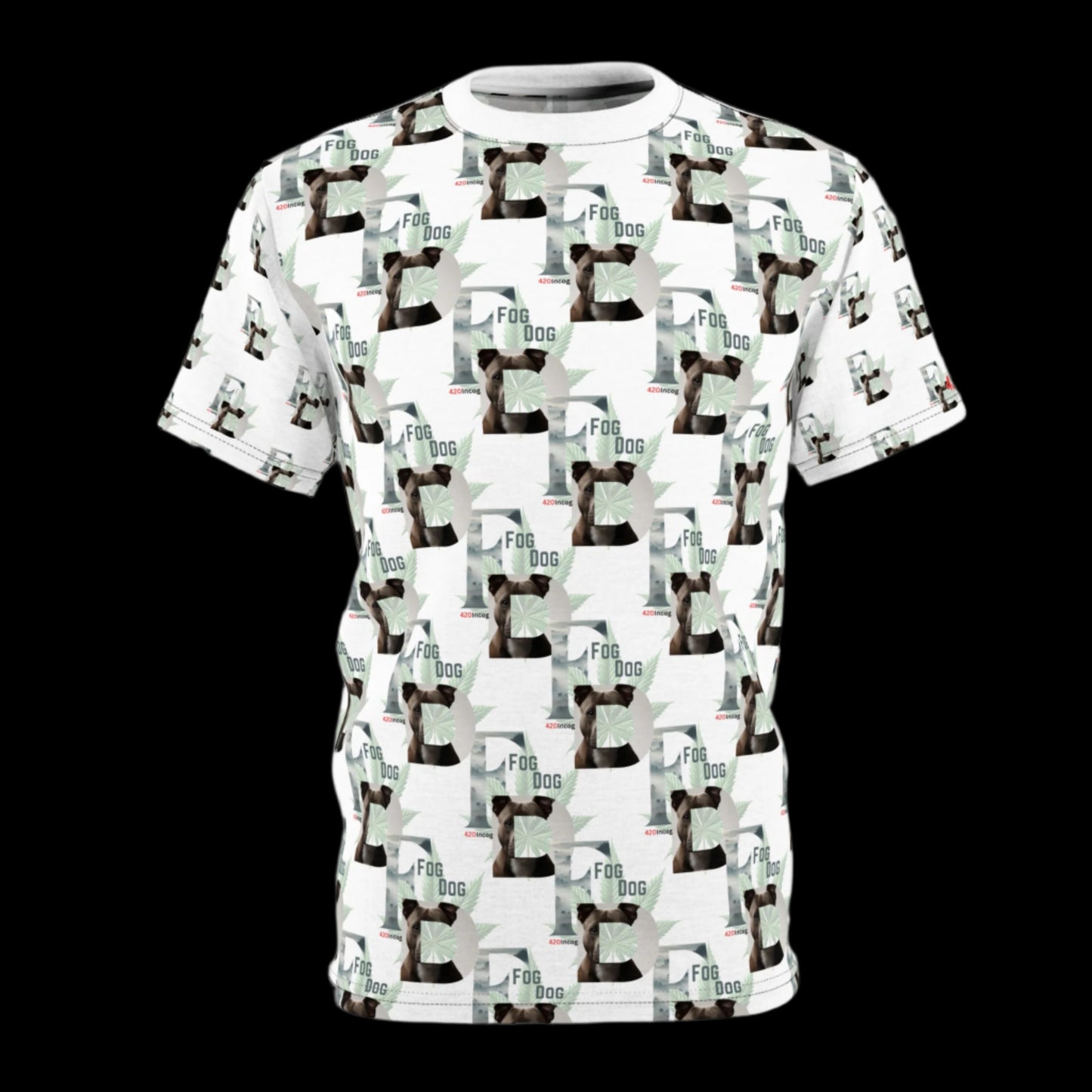 Iconic Bold Street Tee featuring the Fog Dog strain