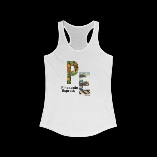 Incog Women's Racerback with the Pineapple Express strain