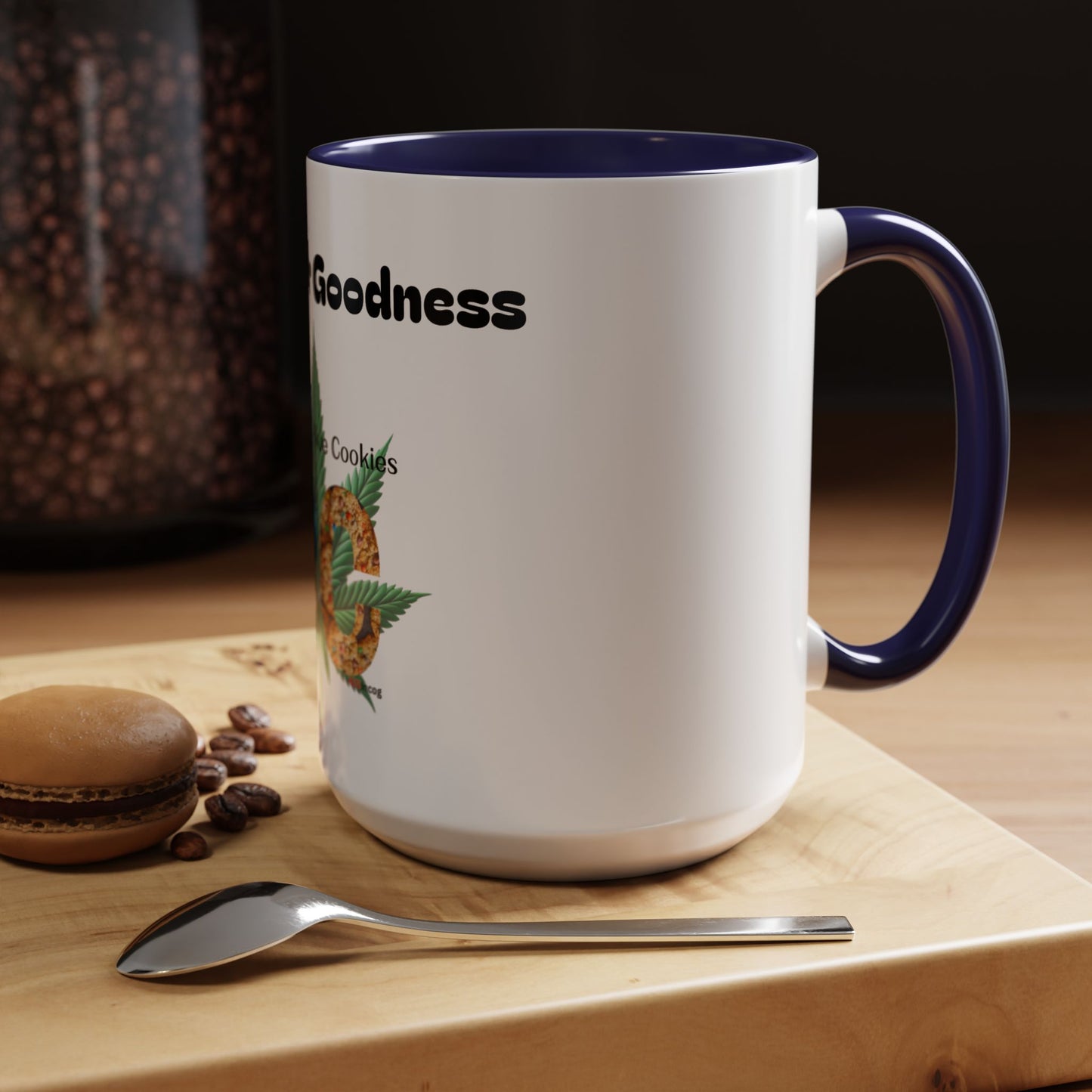 420Incog Big 'Ol Coffee Mug featuring the Blue Cookies strain