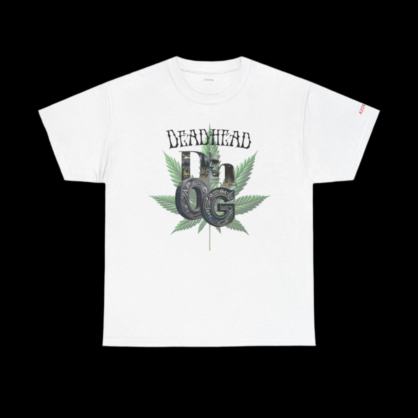 Iconic Graphic Tee featuring the Deadhead OG strain