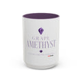 420Incog Big 'Ol Coffee Mug featuring the Grape Amethyst strain