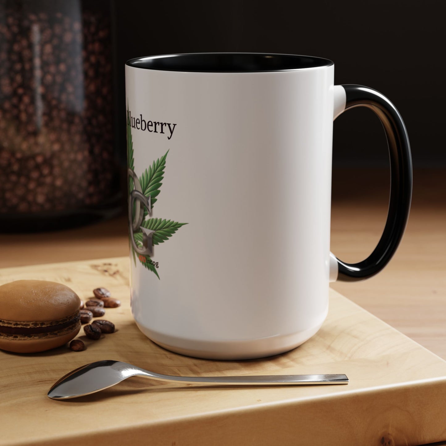 420Incog Big 'Ol Coffee Mug featuring the Blueberry OG strain