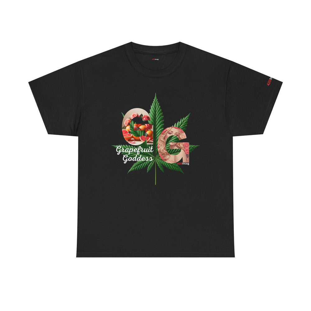 Iconic Graphic Tee featuring the Grapefruit Goddess strain