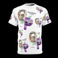 Iconic Bold Street Tee featuring the Grandaddy Purple strain