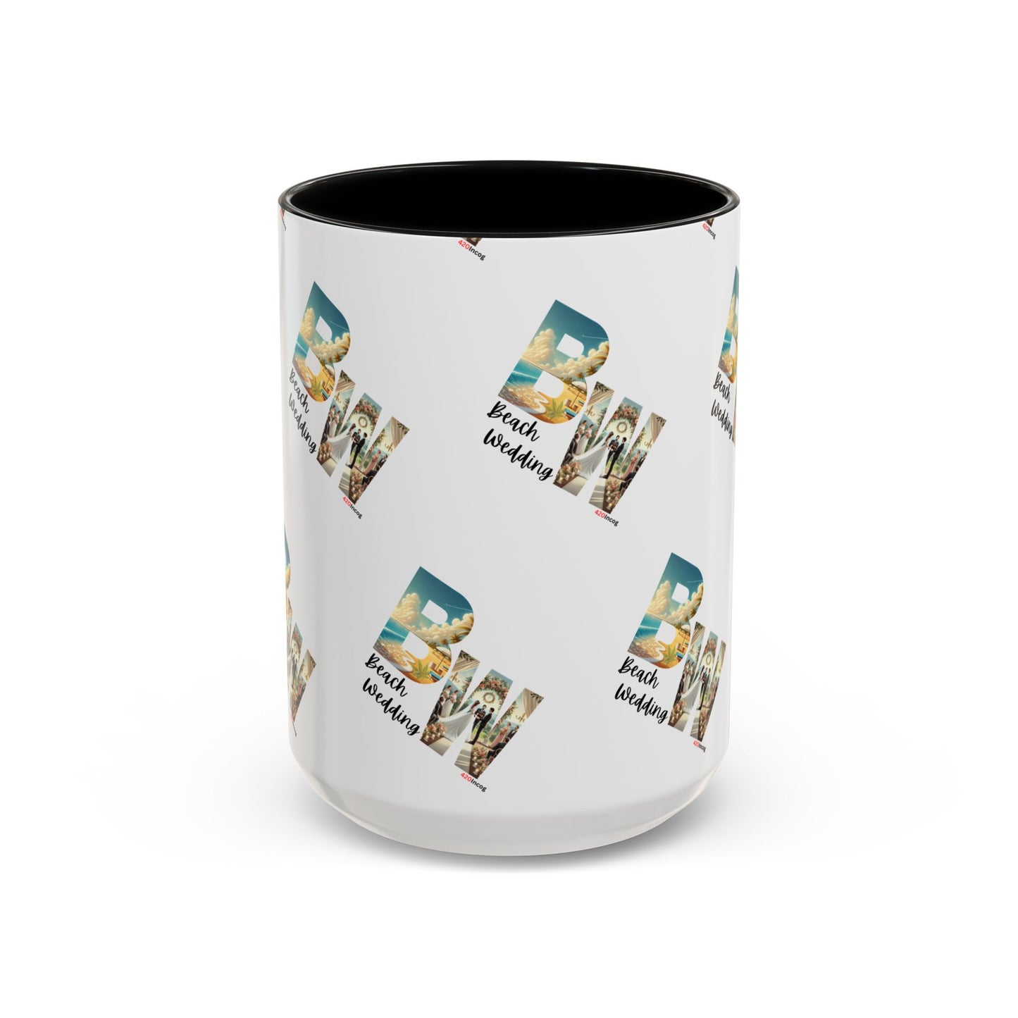 420Incog Big 'Ol Coffee Mug featuring the Beach Wedding strain